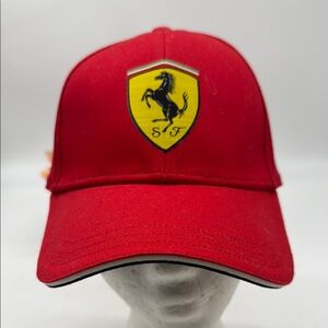 Ferrari Red Cap with Logo